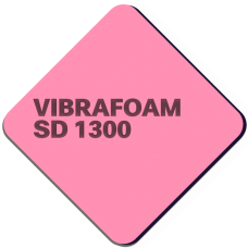 Полиуретановый эластомер Vibrafoam (Вибрафом) SD 1300 Фиолетовый 12,5 мм купить в Москве по низкой цене в магазине Акустик сервис