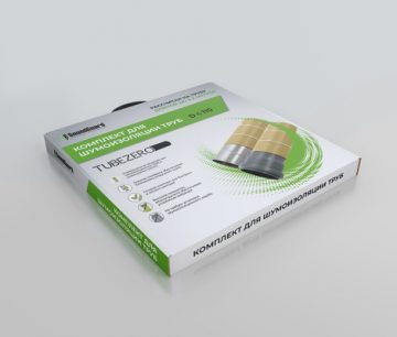Комплект для шумоизоляции труб SoundGuard TubeZero