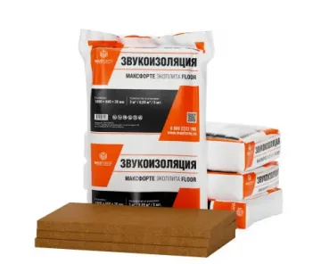 Звукоизоляционная плита МаксФорте ЭкоПлита Floor, 3м2 