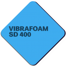 Полиуретановый эластомер Vibrafoam (Вибрафом) SD 400 Синий 12,5 мм купить в Москве по низкой цене в магазине Акустик сервис
