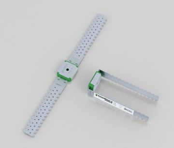 Виброизоляционное крепление SoundGuard Vibro М Тонкий виброподвес для стен и потолка на основе эластомера