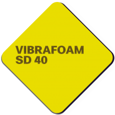 Полиуретановый эластомер Vibrafoam (Вибрафом) SD 40 Желтый 25 мм купить в Москве по низкой цене в магазине Акустик сервис
