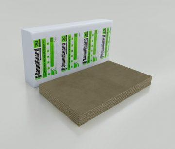 Плита звукопоглощающая SoundGuard Floor Acoustic 100 для звукоизоляции пола (под стяжку) плотностью 100 кг/м3