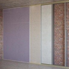 Звукоизоляционная каркасная облицовка (90 мм) 