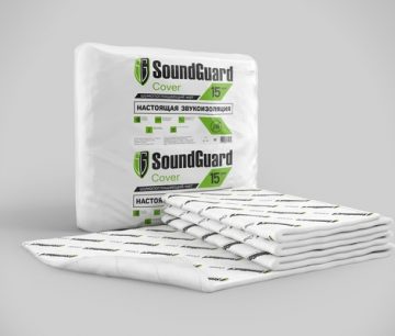 Тепло-звукоизоляционный мат SoundGuard Cover