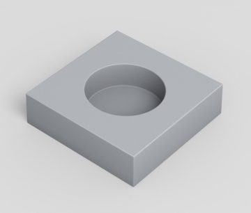 Звукоизоляционный подрозетник 1-секционный SoundGuard ИзоБокс1 Стандарт