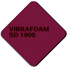Полиуретановый эластомер Vibrafoam (Вибрафом) SD 1900 Бордовый 12,5 мм купить в Москве по низкой цене в магазине Акустик сервис